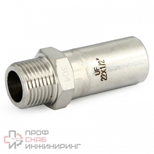 Вставка-Н Uni-fitt 22 x 1/2", нержавеющая сталь