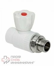 Кран шаровой радиаторный прямой Frap 20 x 1/2" НР, латунный