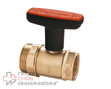Кран шаровой Globo H внутренняя резьба\наружная резьба DN 20 Kvs = 14 м3/ч Tmax = 120°C PN16