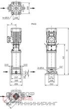 Насос Wilo HELIX V 211-1/16/E/S/400-50