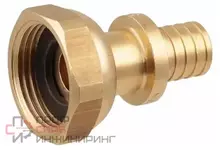 Переходник WAAG Xpand 16-1/2" обжимное кольцо-резьба с накидной гайкой