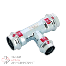 Тройник Prestabo с SC-Contur, из оцинкованной стали, 22x18x22 мм, модель 1118