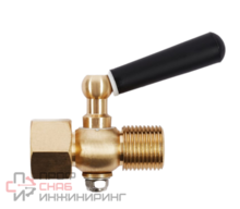 Трехходовой кран BD G1/2-G1/2 (Вну-Вне)