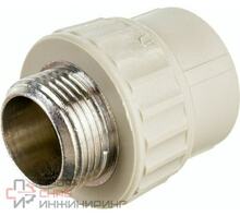 VALFEX Муфта PP-R сер комб Дн25х3/4" НР 10130025Г 127-0362