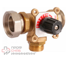 Насосная группа с 3-х ходовым приводным смесителем 1" без насоса ROMMER