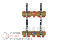 Коллекторная группа с балансировочными клапанам Giacominiи 1" м/м, R553EY002