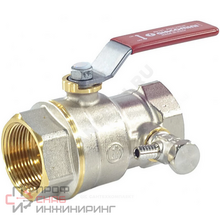 Кран шаровой DADO© с вн./вн. резьбой и сливом 1 1/2" Giacomini