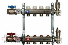 Коллектор Stout SMS из нержавеющей стали без расходометров 4 выхода