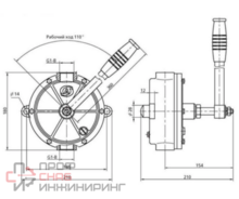 Ручной насос Ливгидромаш РК-2 Н-20 м