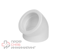 Угольник полипропиленовый соединительный 45° КОНТУР PP-R 110/45