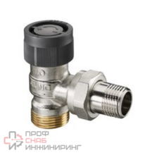 Вентиль Oventrop серия A, угловой, DN-15, 3/4, 1/2, Н ЕК-Н, никелированный