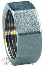 Заглушка FAR хром для коллектора ВР 1"