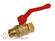 Кран шаровой латунный ГАЛЛОП Креп 321 Ду15 Ру16 м/р полн рычаг