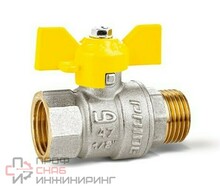 Кран латунный шаровой LD Pride 47.32.В-Н.Б