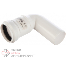 Отвод РосТурПласт ВК ПП 32х87 белый РТП