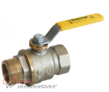 Кран шаровой с вн./нар. резьбой для газа 1 1/4" Giacomini R734LGAX006