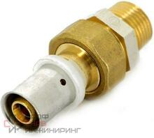 Муфта пресс-Н 16 x 1/2' с разъемным соединением