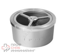 Клапан обратный Benarmo пружинный нерж Ду100 ру40 м/фл д/нерж