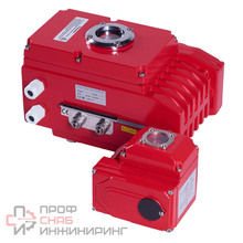 Привод электрический Rushwork 900-220-0200, 220В, 200Нм, F10/F12, муфта 22х22мм, IP67, 30сек