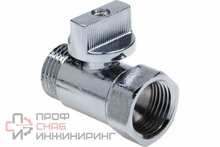 Кран шаровой AQUALINK мини хром ВН 1/2 Н