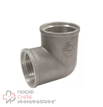 Угольник латунный Ду15 м/м никель VALFEX VF.090.N.012