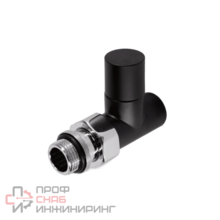 Вентиль прямой SR Rubinetterie Tondera Light ручной 1/2" черный матовый