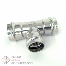 Тройник из нержавеющей стали 35×22×35 VER-PRO Vieir