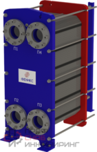 Теплообменник пластинчатый разборный Phoenix 17002 SAPR-22L-E-18