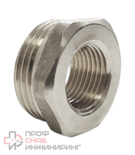 Футорка лат. Ду10х8 р/м никель VALFEX