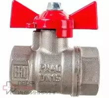 Кран шаровой Valfex N/P59 для ВОДЫ 1/2 ВР/ВР ручка-бабочка 11Б27фт1М