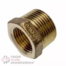 Футорка Sanha 3241 1/2"-1/4" резьба-резьба НР-ВР бронза