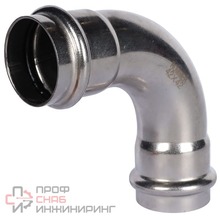 Угольник Rommer 90° ВПр-ВПр 42 из нержавеющей стали