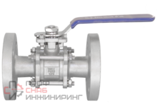 Кран шаровый фланцевый под привод Newkey нержавеющий DN40 PN16