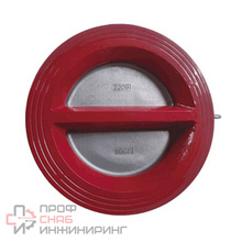 Клапан обр чуг 2/ств FCV Ду80 Ру25 м/фл ств/нерж Benarmo