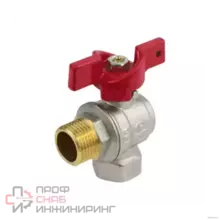 Кран шаровой Aquasfera латунь 1009 Euro нк Ду15 Ру40 м/р полн угл баб 1009-01