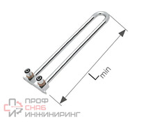 Отвод спаренный KAN-Therm Press 16х2 L=300мм с кронштейном