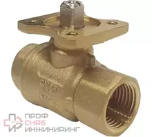 Кран TECHNO двухходовой шаровой латунный 2015D