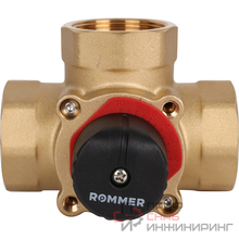 Смесительный клапан ROMMER Rvm-0003-025040 1 1/2 3-х ходовой