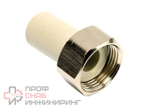 Штуцер с гайкой Wavin Ekoplastik SHM03240XX PPR