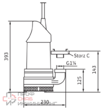 Насос Wilo KS 8 DS