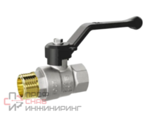 Шаровой кран LD Кран шар лат Pride нк Ду32 Ру25 м/р рыч LD 47.122.1.32.M02