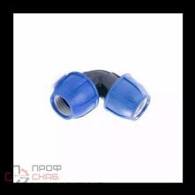 Отвод ПЭ компресс Дн32х90гр Ру16 РосТурПласт 11529