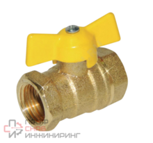 Кран шаровой Цветлит DN 20/15; PN1,6МПа; 11Б27п6 р/б