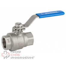 Кран шаровой полнопроходной GENEBRE 2015 06 DN025 PN63, CF8M / CF8M / PTFE + 15% GF, ВР/ВР, ISO 5211, рукоятка-рычаг, кв.11мм