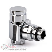 Вентиль запорный SR Rubinetterie угловой серия "Prestige & Minimal" 1/2", цвет хром