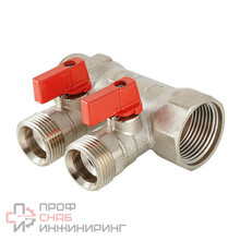 Коллектор с отсекающими кранами Valtec VTC.580.N.0502