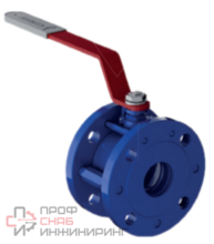 Кран разборный фланцевый укороченный DN 65 PN16 11с67п СУФ.00.1.016.065 Ст.20 П/П МАРШАЛЛ