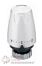 Головка термостатическая жидкостная Imi heimeier DX , диапазон настройки 6-28°C, присоединение - M30x1,5, цвет - белый, Материалы - ABS, PA6.6GF30, латунь, сталь,