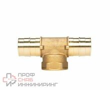 Тройник USYSTEMS 32х1' ВР для труб PE-Xa латунь