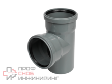 Тройник канализационный КОНТУР СТАНДАРТ D110/110-90гр